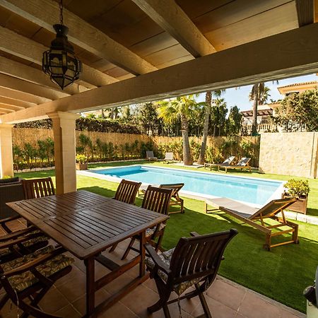 Casa Pinsa - Grosszuegiges Mediterran-Stilvolles Ferienhaus Mit Eigenem Pool In Puig De Ros Llucmajor  Esterno foto