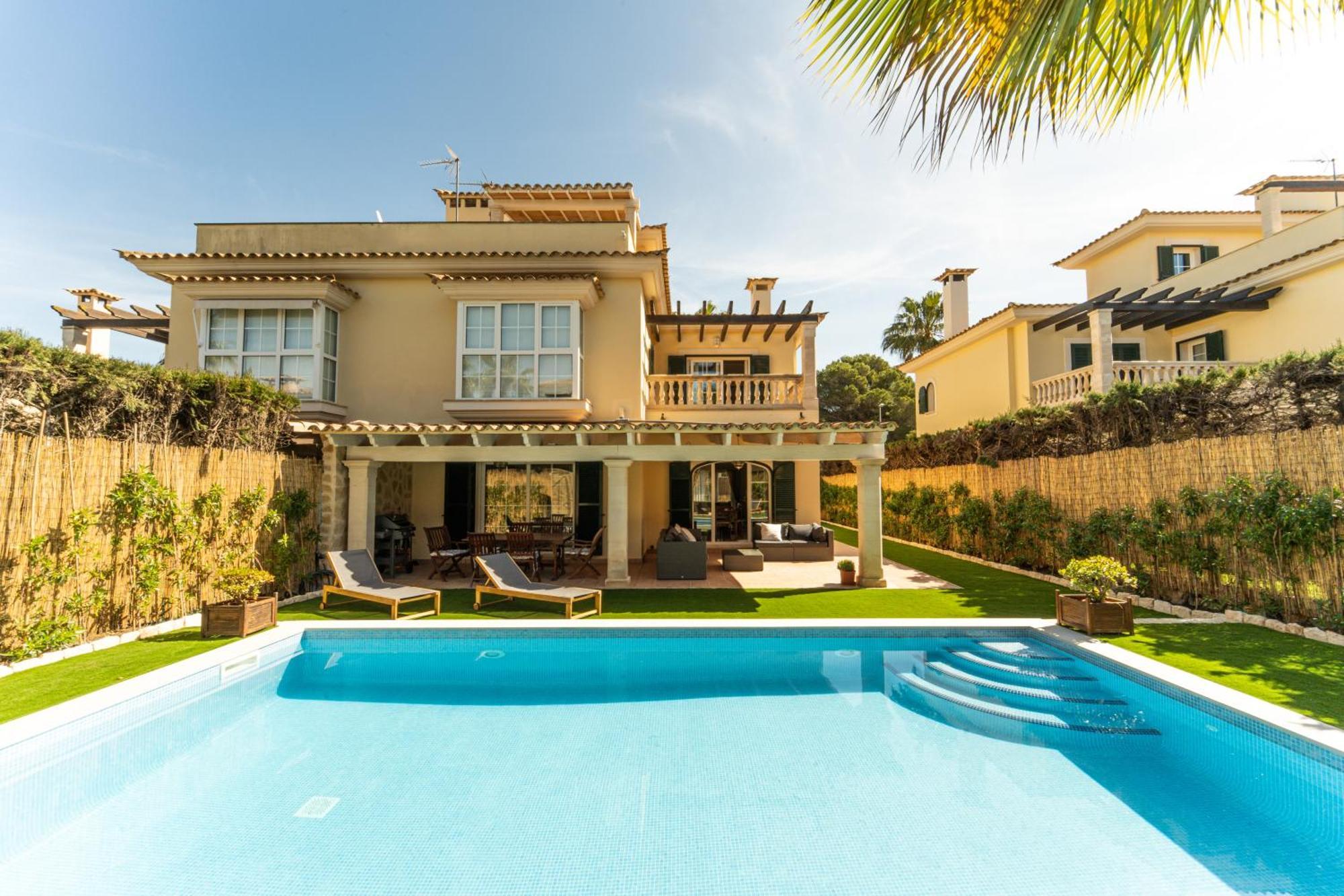 Casa Pinsa - Grosszuegiges Mediterran-Stilvolles Ferienhaus Mit Eigenem Pool In Puig De Ros Llucmajor  Esterno foto