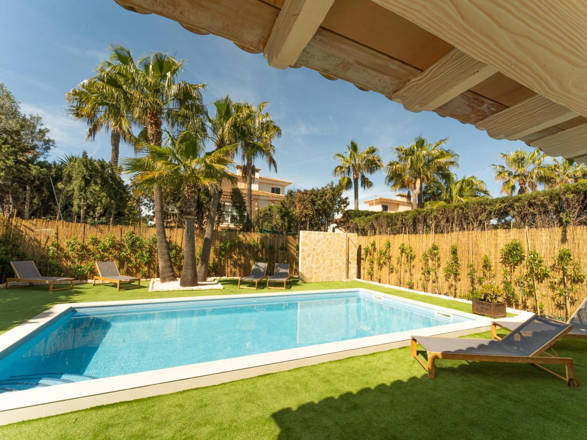 Casa Pinsa - Grosszuegiges Mediterran-Stilvolles Ferienhaus Mit Eigenem Pool In Puig De Ros Llucmajor  Esterno foto